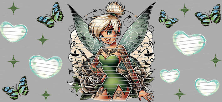 16oz Disney style-D-573